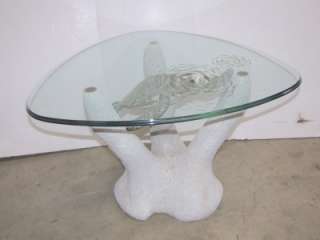 Small Green Turtle Table By John Didier VERY UNIQUE COFFEE TABLE 