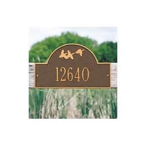   Flying Duck Arch Standard Wall Plaque One Line
