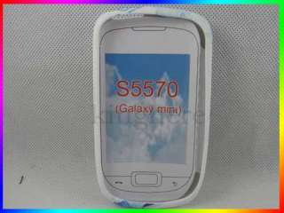   Popular Silicone Rubber Gel Tpu Case For Samsung Galaxy mini S5570 New