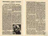 Albert EINSTEIN 1955 NY TIMES OBITUARY Print obit bio  