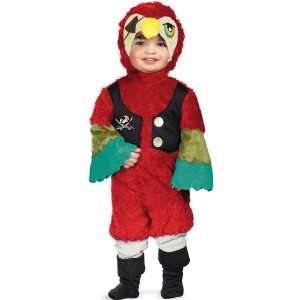  Parrot Pirate Costume Toddler 2T Kids Halloween 2011 Toys 