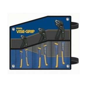  Vise Grip VGP2078711 3 Pc. GrooveLock Kit Bag Set
