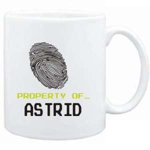   Property of _ Astrid   Fingerprint  Female Names