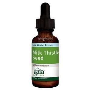  Gaia Herbs Milk Thistle Seed Low Alcohol Extract 8 oz 