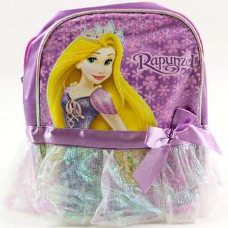 Disney Tangled Rapunzel Girls Mini BACKPACK Lunch Box Bag Tote w 
