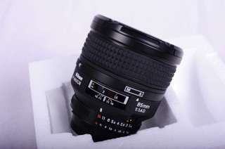 Nikon Telephoto AF Nikkor 85mm f/1.4D IF Autofocus Lens USA MINT 