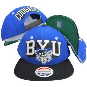  Brigham Young University BYU Cougars Royal Blue/Black Two 