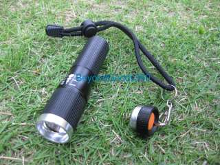   AA Battery 3W LED Mini Aluminium Flashlight Torch   