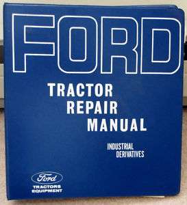 Ford 3400 3500 4400 4500 Tractors Repair Manual Binder  