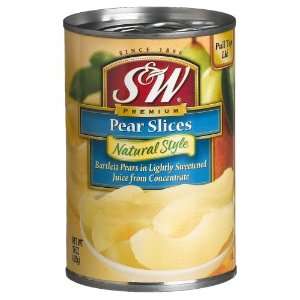 Pear Slices Bartlett 15 oz Pull Top Can(s)  Grocery 