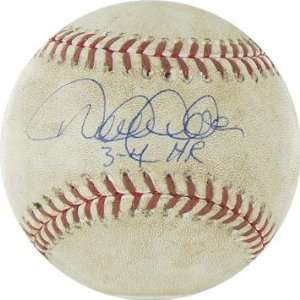  Derek Jeter Signed White Sox at Yankees 4 30 2010 Game 