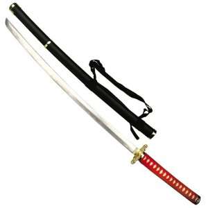  40.5 Inch Stainless Steel Katana with Wood Scabbard 
