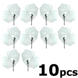 33 White Umbrella Soft Reflector Studio Set U33 10P  