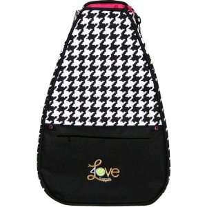  40 Love Courture Jumbo Houndstooth Tennis Betsy Backpack 