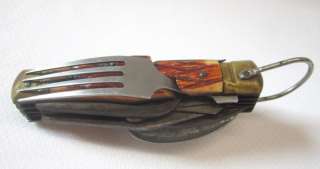 Hard to Find Vintage Boy Scout Utility Knife With Utensils  