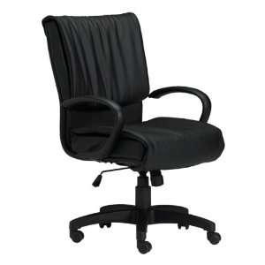   Mercado Leather Series Executive Chair with Loop Arms