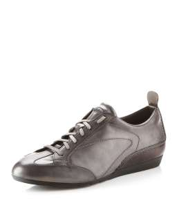 Magnanni Belmont Leather Sneaker, Gray  