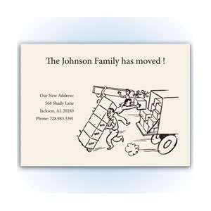   Stationery   Speedy Delivery Moving Cards