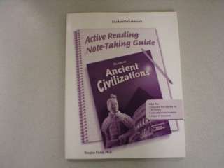   Civilizations Glencoe Student Workbook NEW 9780078703065  