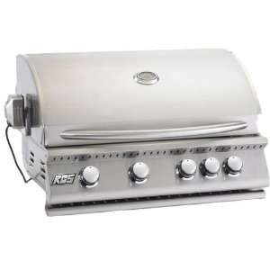   Series 32 Stainless Grill w/ Rear Burner Patio, Lawn & Garden