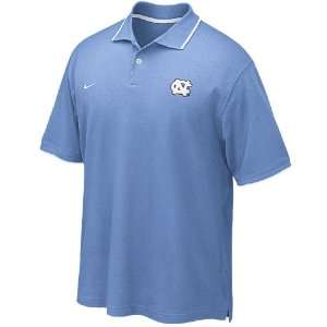 Nike North Carolina Tarheels Lt. Blue Cotton Pique Polo Shirt  