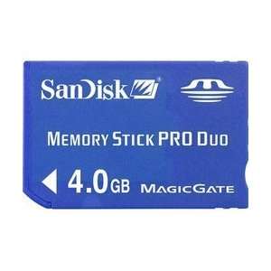  4GB Memory Stick Pro Duo Electronics