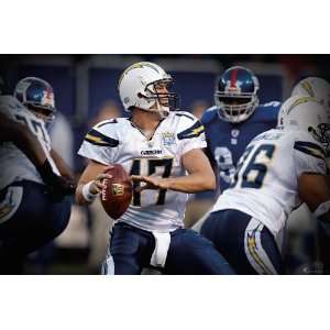  NFL San Diego Chargers Philip Rivers In Your Face Mural 