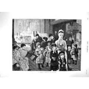    1879 Floral Church Service Mayfair London Children