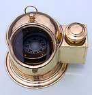Antique Brass Binnacle Compass w/ Oil Lamp / Nautical Compass