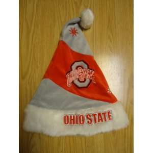  OSU Ohio State University Plush Santa Hat 
