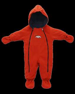   Body Infant Boys Coverall Snow Suit Winter NFL Denver Broncos  