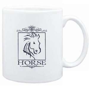  Mug White  Horse  Zodiacs