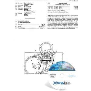  NEW Patent CD for BINDING MACHINE 