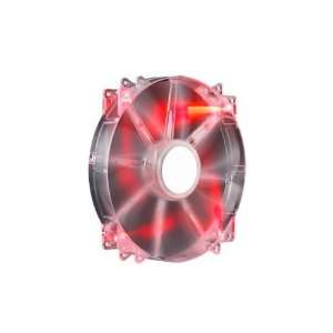   200 Red Led Silent Case Fan Add Extra Cooling Noise Level Electronics