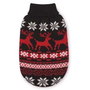 East Side Collection Acrylic Caribou Creek Dog Sweater, X 