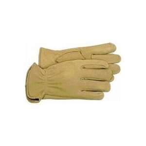   Deerskin Glove / Tan Size Large By Boss Manufacturing