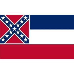  Mississippi State Flag Nylon 5 ft. x 8 ft.