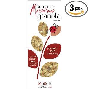 Martins Marvelous Granola Pumpkin Seed Cranberry Granola, 14 Ounce 
