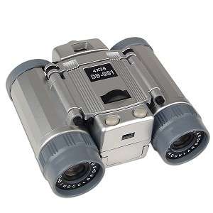 USB 4x28 Binoculars with Built In Digital Camera/Camcorder 