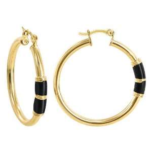   Band Saddleback 3mm Thick Hoop Earrings with Hinge With Notched Post