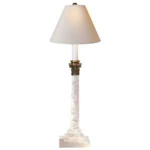 Visual Comfort CHA8903Q NP Chart House 1 Light Column Buffet Lamp in Q