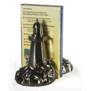  Pm Craftsman Lighthouse Bookends Silver