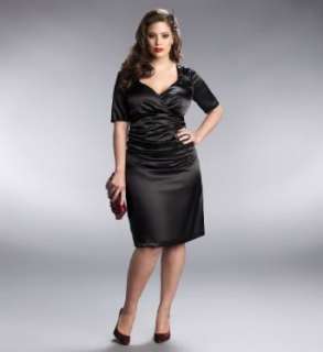  Plus Size Siren Satin Dress Clothing