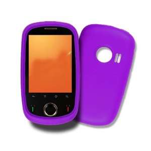 Huawei Comet M835 PURPLE Silicone Case, Rubber Skin Cover, Soft Jelly 