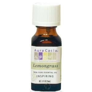  Aura Cacia   Lemongrass Essential Oil, 0 oz liquid Health 
