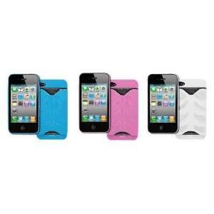 EMPIRE Apple iPhone 4 / 4S 3 Pack of Stealth Covers with Credit Card 