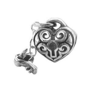  Key to My Heart 925 Sterling Silver Bead Charm BZ 1918 fits Pandora 