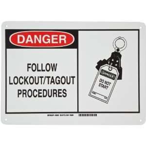   Follow Lockout/Tagout Procedures (with Picto)  Industrial