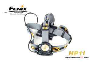 Fenix HP11 XP G Headlamp 277 Lumens (Black)  Free diffuser   