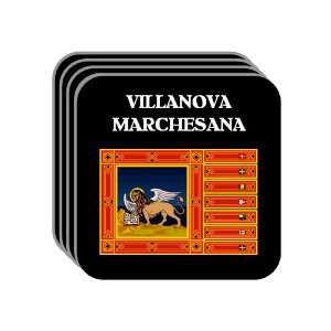   VILLANOVA MARCHESANA Set of 4 Mini Mousepad Coasters 